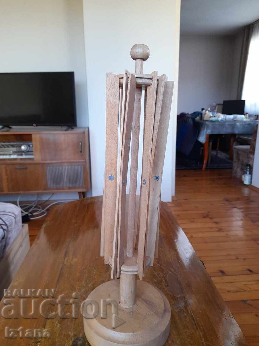 Auction  Old wooden yarn spool