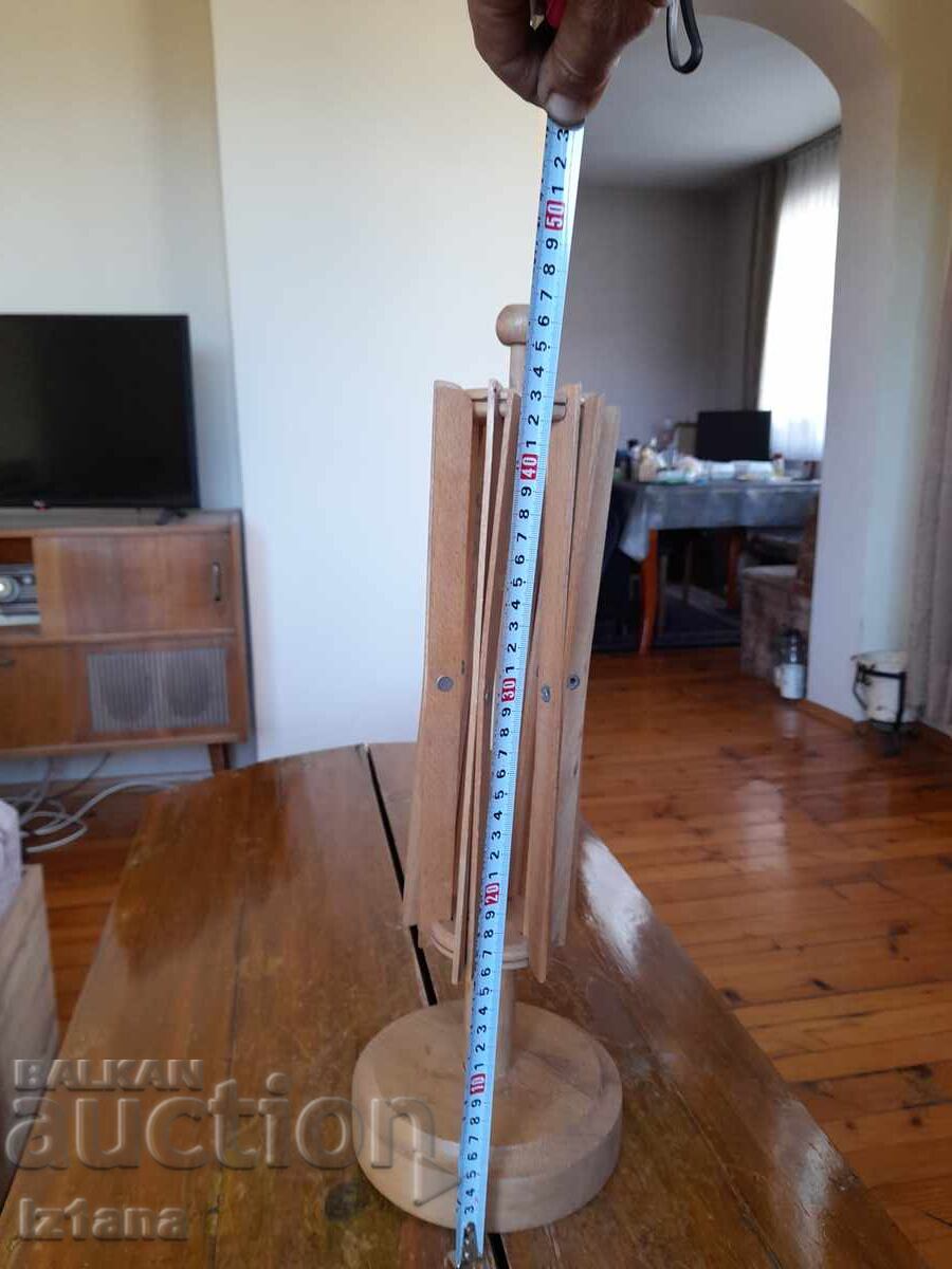 Delivery of Old wooden yarn spool