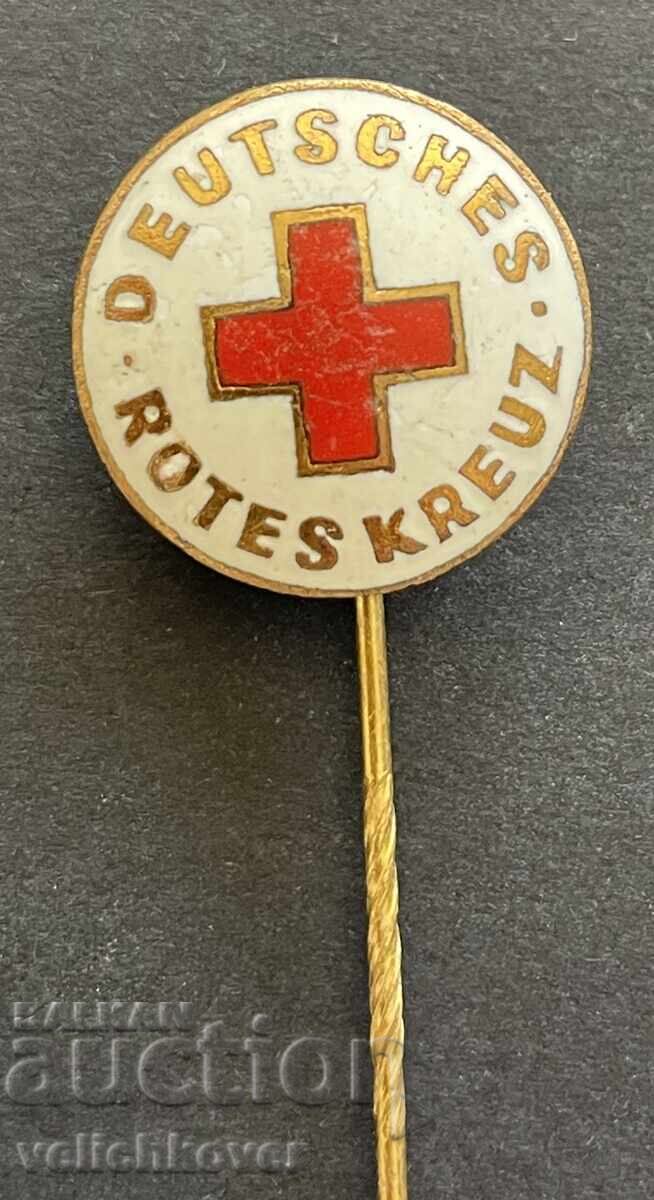 41844 Germany German Red Cross enamel pin badge with price 5.00 BGN | € 2.56