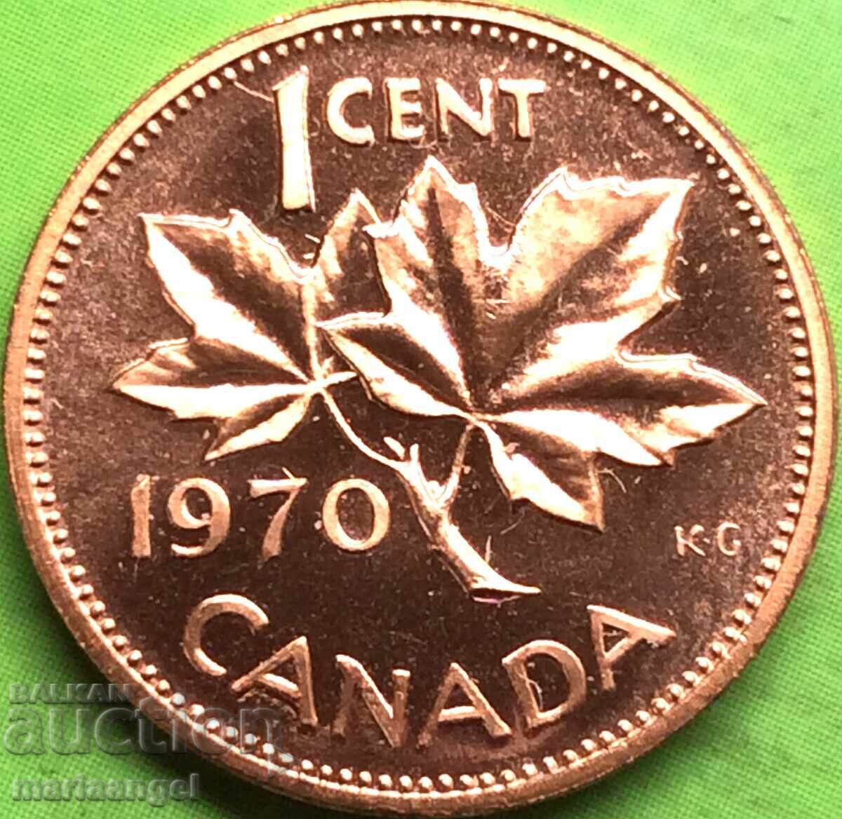 1 Cent 1970 Canada UNC 1 Cent 1970 Canada UNC
