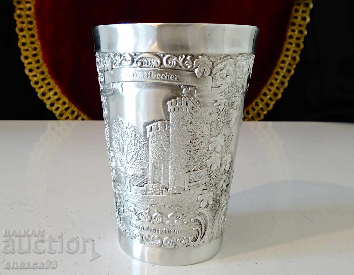 Calena wine glass with Winemaker, Castle, Knight - 5