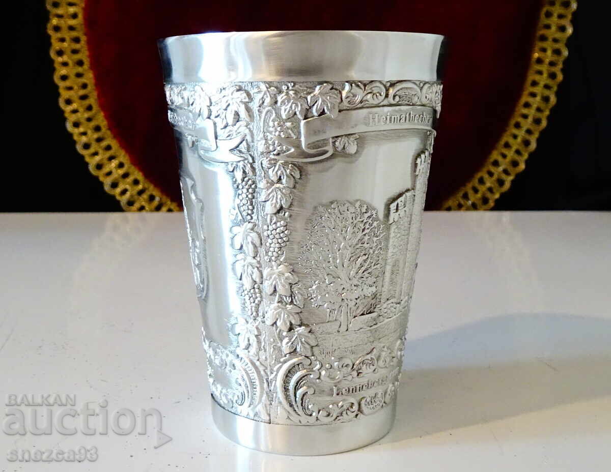 Calena wine glass with Winemaker, Castle, Knight - 6