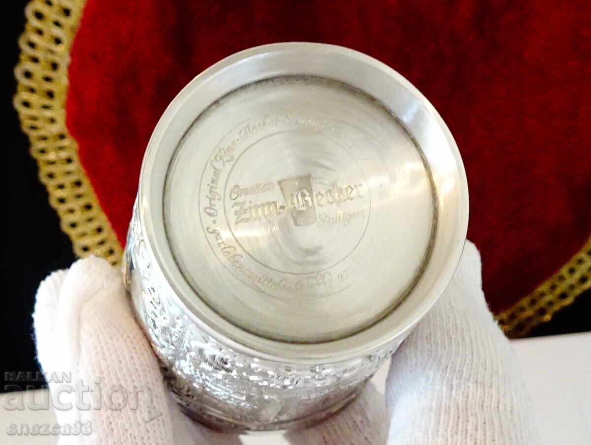 Calena wine glass with Winemaker, Castle, Knight - 7