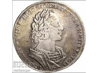 1 Рубла 1723 Русия Петър I "Моряк" (кралят в броня) сребро