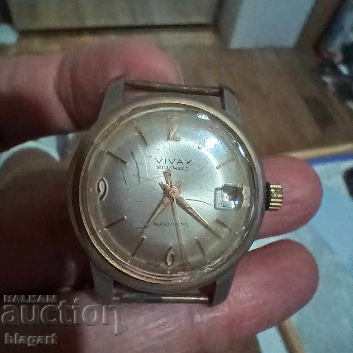 Wivax Αυτόματο, ελβετικό, επιχρυσωμένο με τιμή 69.00 BGN | € 35.28