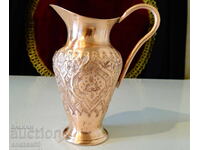 Căniță de cupru pentru rachiu Isfahan Qalamzani