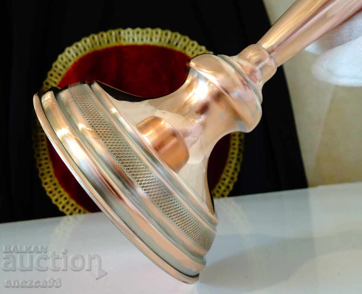 Παράδοση Μεταλλικό κηροπήγιο 25 εκ., καθαρός κόκκινος χαλκός 320 γρ