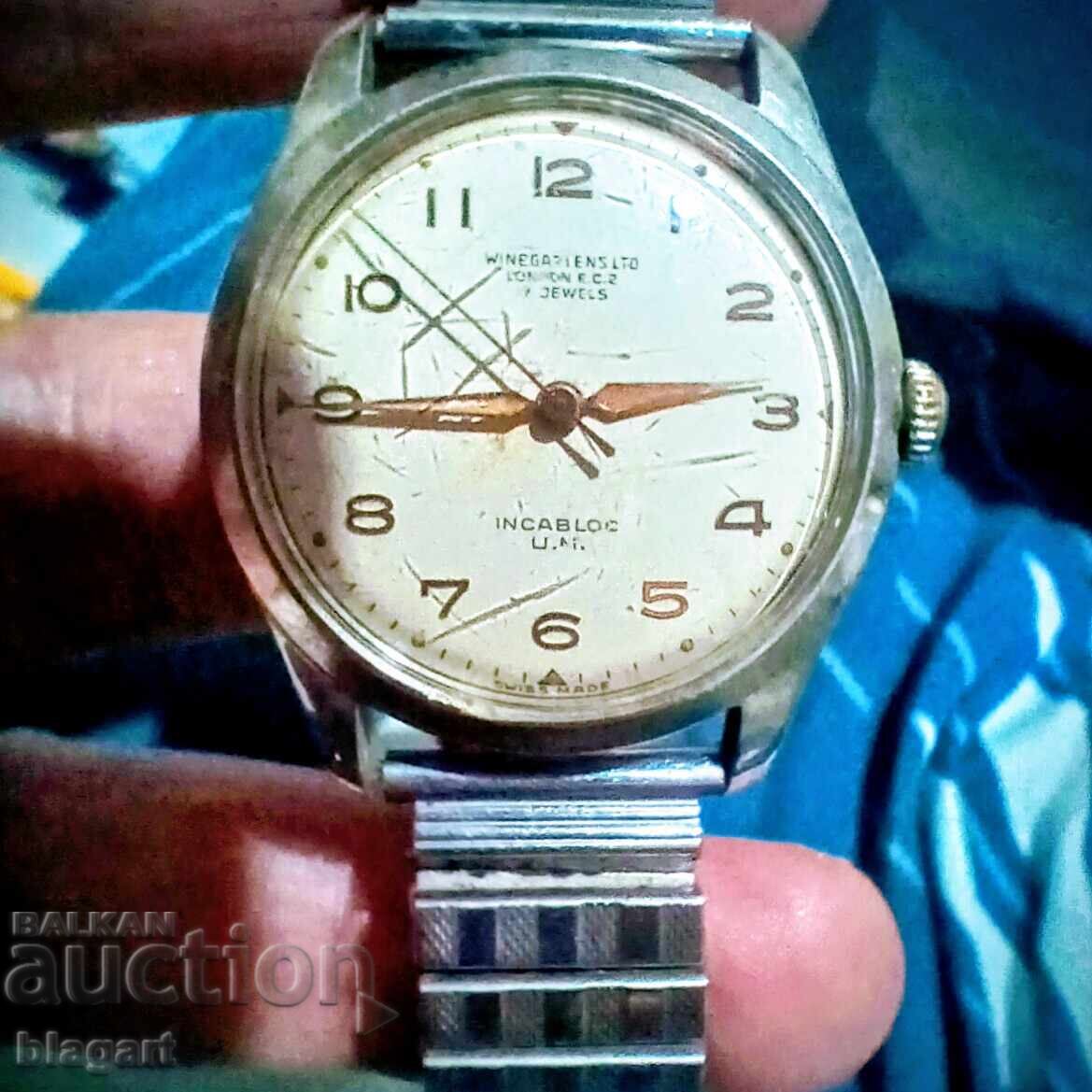 Swiss, military, 17 jewels. Working Swiss, military, 17 jewels. Working