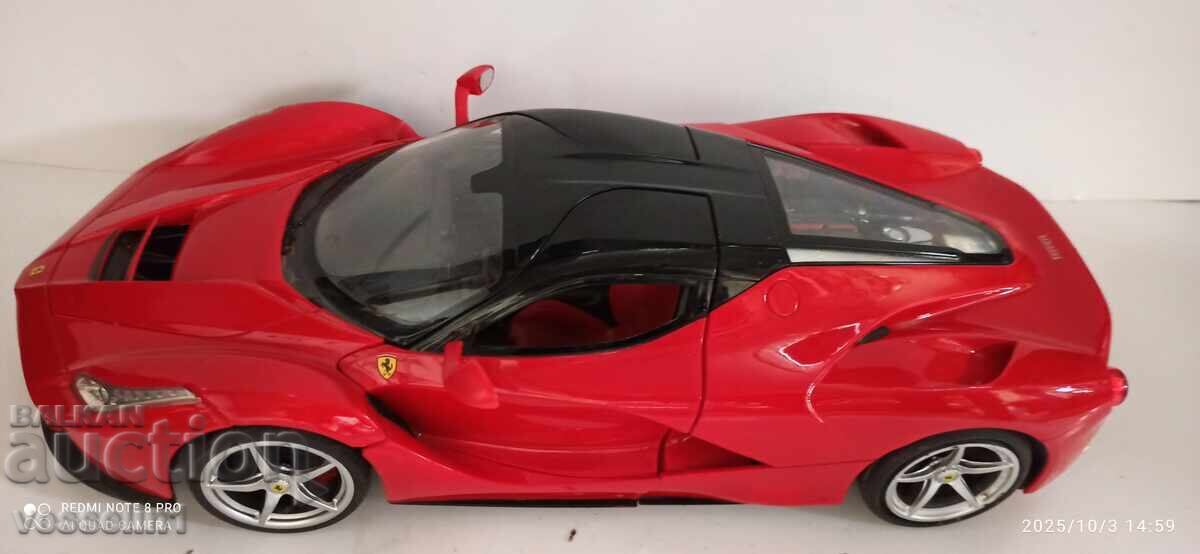 Delivery of Old toy Ferrari model la Ferrari scale 1/14 huge