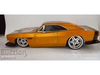 Old toy car 1:12 1969 Dodge Charger R/T huge