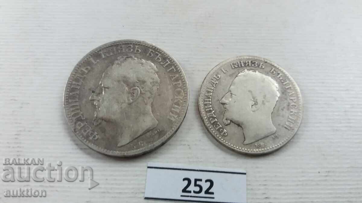 1 I 2 LEVA 1891 ANUL ARGINT - 5 1 I 2 LEVA 1891 ANUL ARGINT - 5