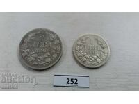 1 I 2 LEVA 1891 ANUL ARGINT