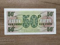 Великобритания - 50 пенса (1972) UNC