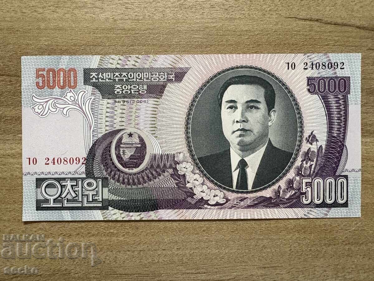 КНДР - 5000 вона (2006) UNC