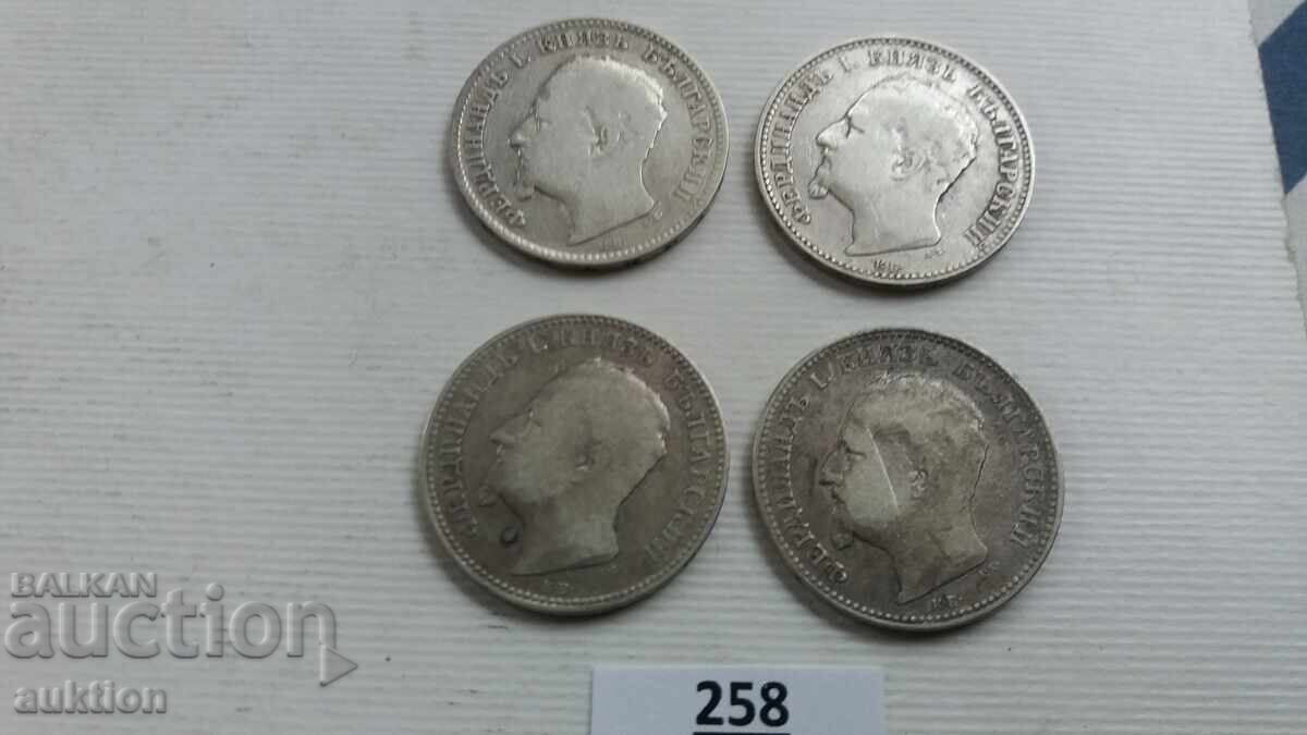 1 LEVA 1891 AN - ARGINT 4 BUCĂȚI - 7 1 LEVA 1891 AN - ARGINT 4 BUCĂȚI - 7