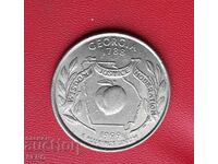 SUA-1/4 dolar 1999 R-Philadelphia-Stat Georgia