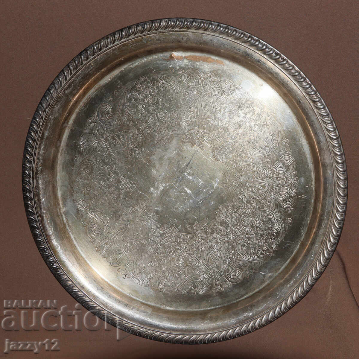 Wm. Rogers ασημένιο δίσκος σερβιρίσματος με τιμή 160.00 BGN | € 81.81