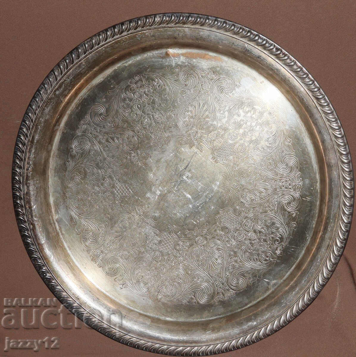 Wm. Rogers ασημένιο δίσκος σερβιρίσματος