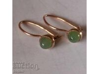 Νεφρίτης και ασήμι με επιχρύσωση. ΕΣΣΔ