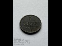 1 Penny 1901 Finland