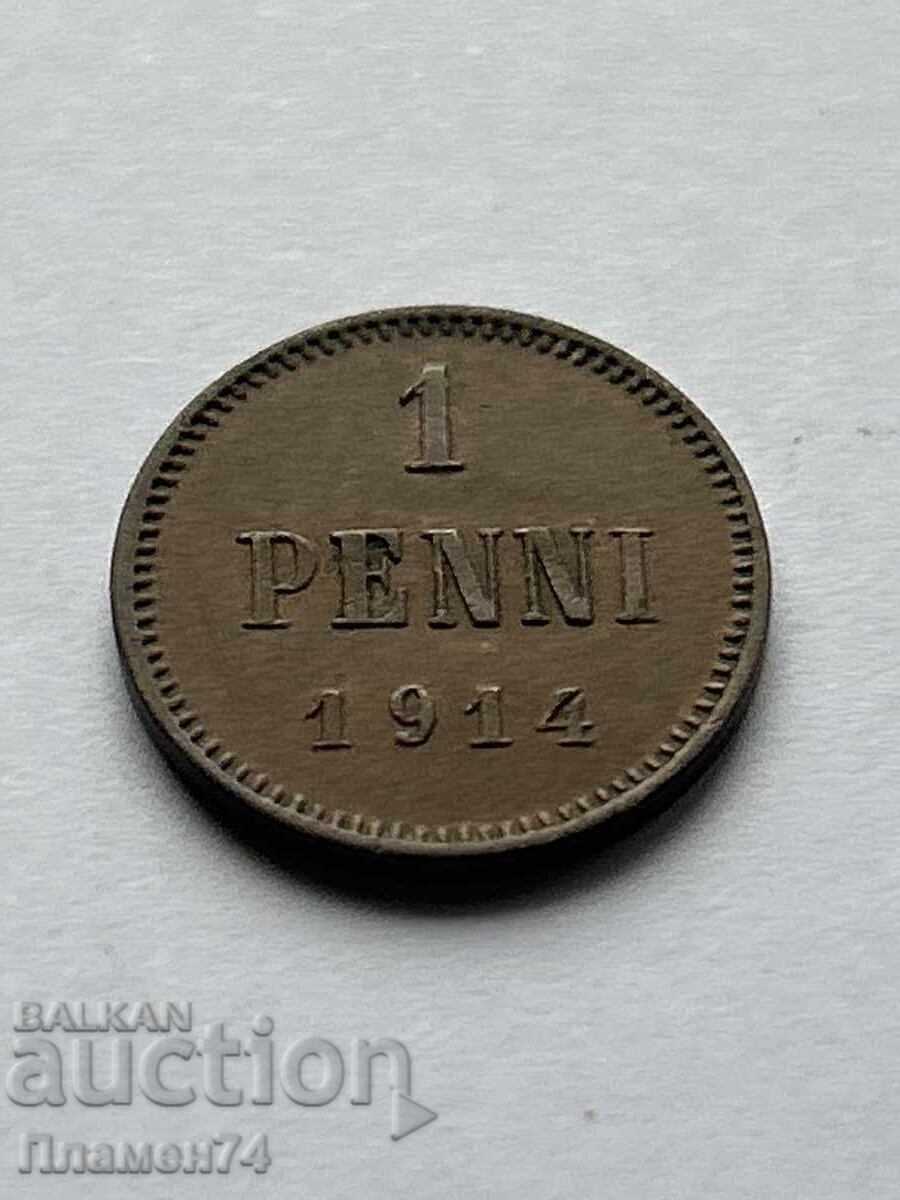 1 пени 1914 Финландия