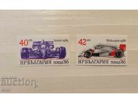Βουλγαρία 1986 Αθλητικά αυτοκίνητα