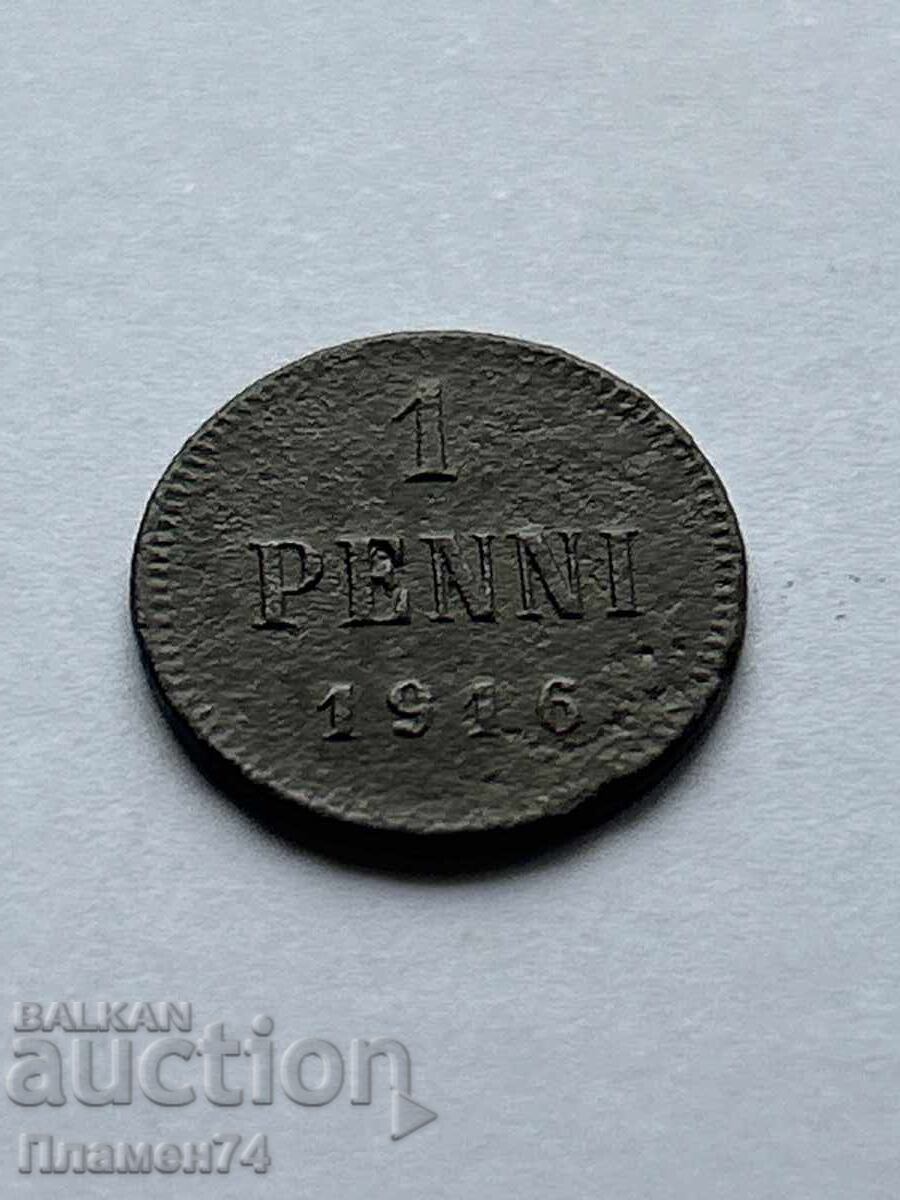 1 penny 1916 Finland