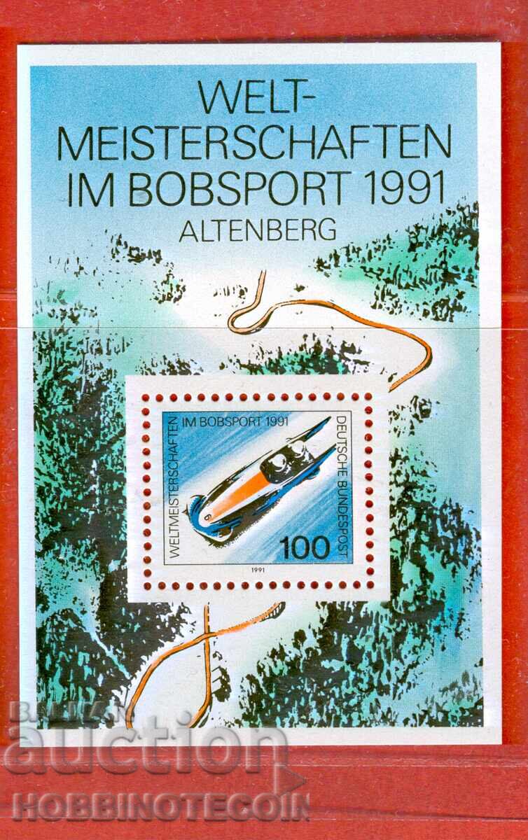 GERMANIA RFG BOB-SANIȘ 1991 MNH Bloc 23