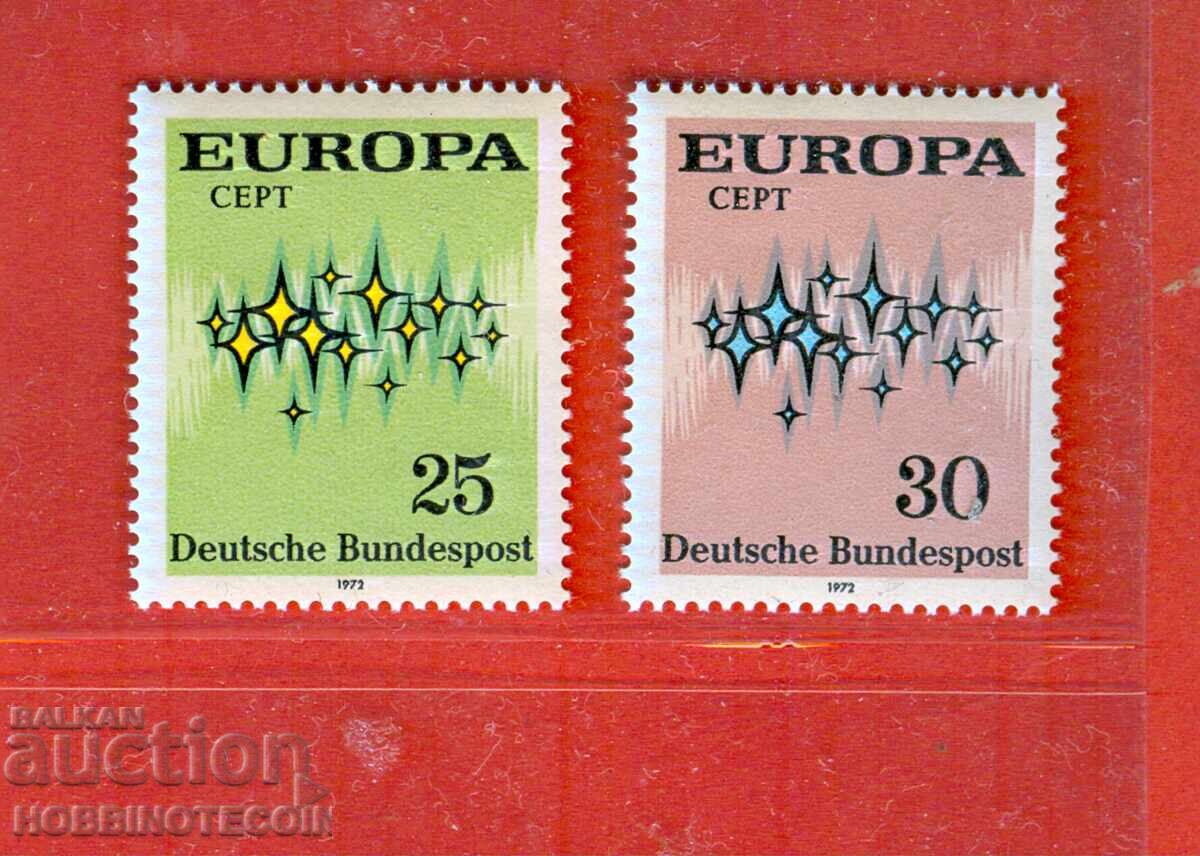 GERMANY FRG 25 - 30 EUROPA 1972 MNH 716 717