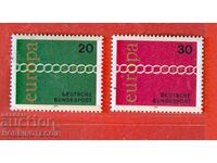 GERMANIA RFG 20 - 30 EUROPA 1971 MNH 675 676