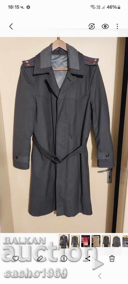 Retro HM fur coat, 80s, lieutenant colonel