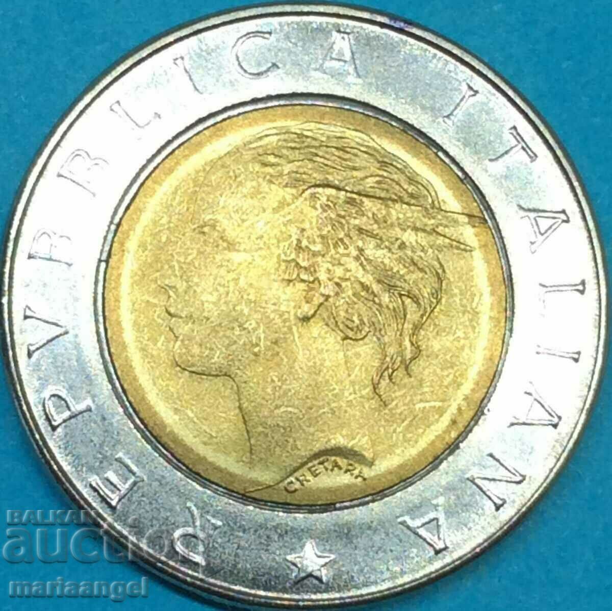 500 Lire 1993 Italia Banca Centrală - 6 500 Lire 1993 Italia Banca Centrală - 6