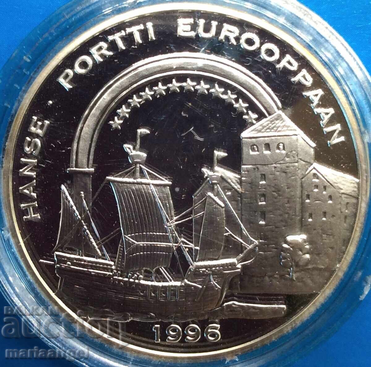 Φινλανδία 1996 20 ECU UNC PROOF κουτί ασημί - 5 Φινλανδία 1996 20 ECU UNC PROOF κουτί ασημί - 5