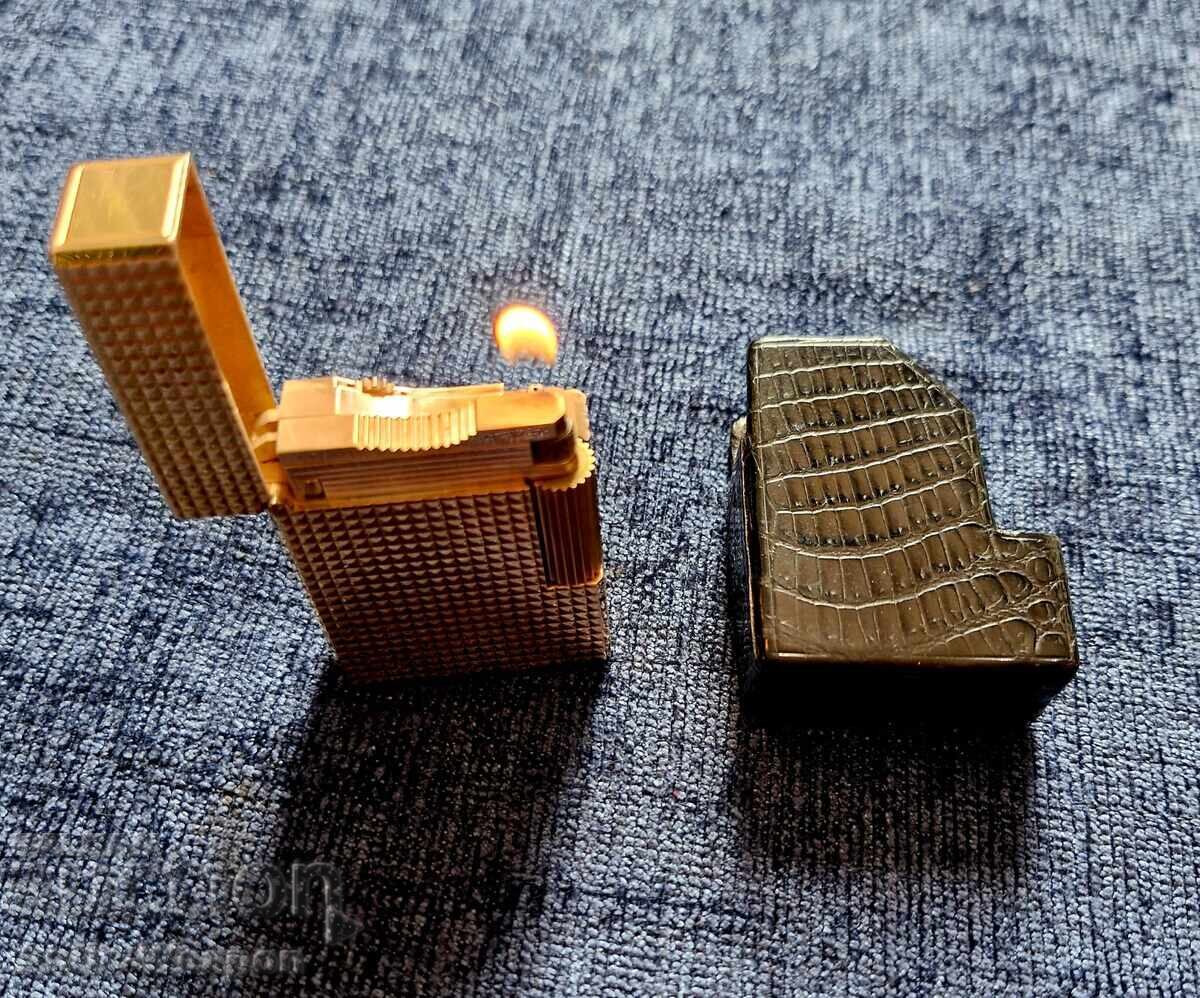 Gas Lighter. S.T. Dupont, 1960-70s Gas Lighter. S.T. Dupont, 1960-70s