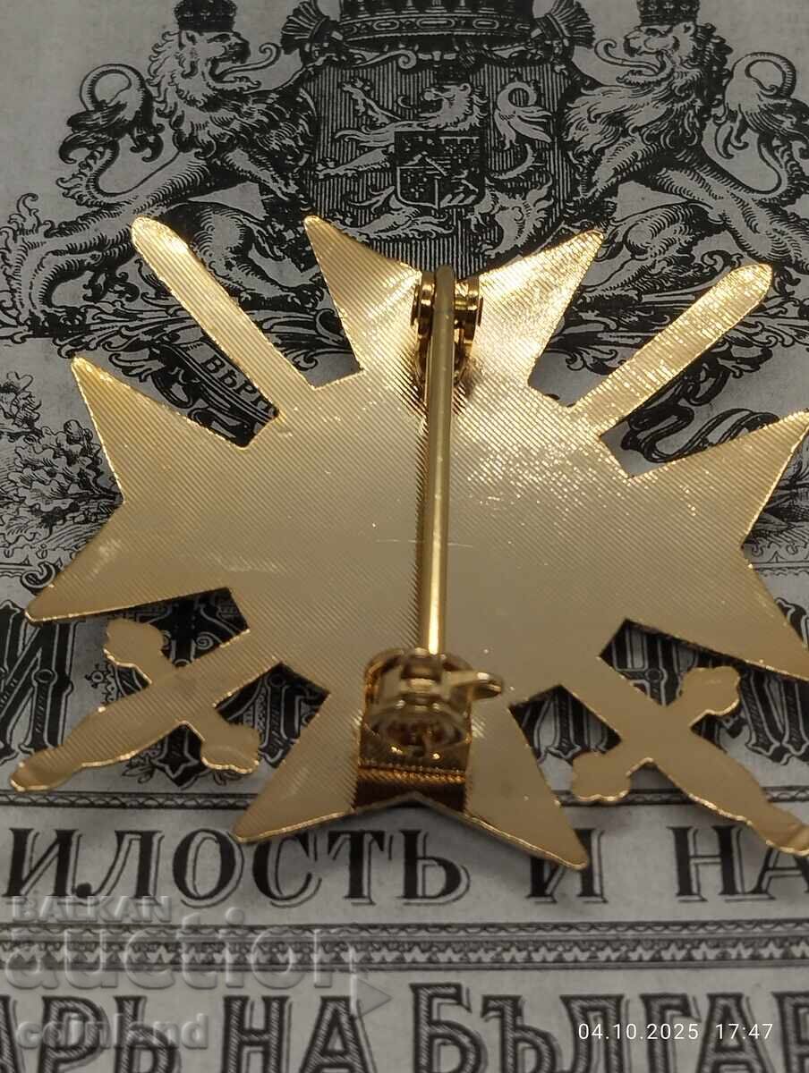 ZVEZDA I GRADUL ORDENULUI PENTRU CURAJ - REPLICĂ REPRODUCERE - 7