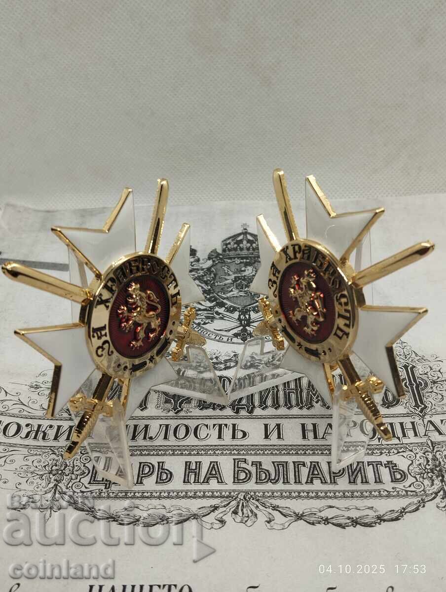 Delivery of 2 STARS I CLASS TO THE ORDER FOR BRAVERY - REPLICA REPRODUCTION Delivery of 2 STARS I CLASS TO THE ORDER FOR BRAVERY - REPLICA REPRODUCTION