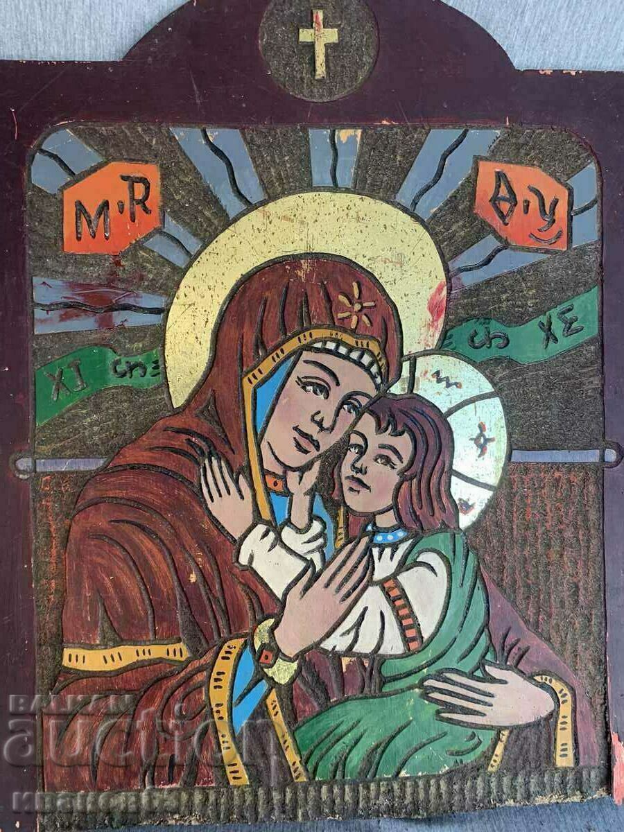 icon 53cm by 46cm with price 50.00 BGN | € 25.56