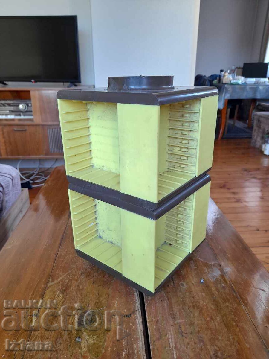 Old cassette deck, box for cassettes with price 55.00 BGN | € 28.12