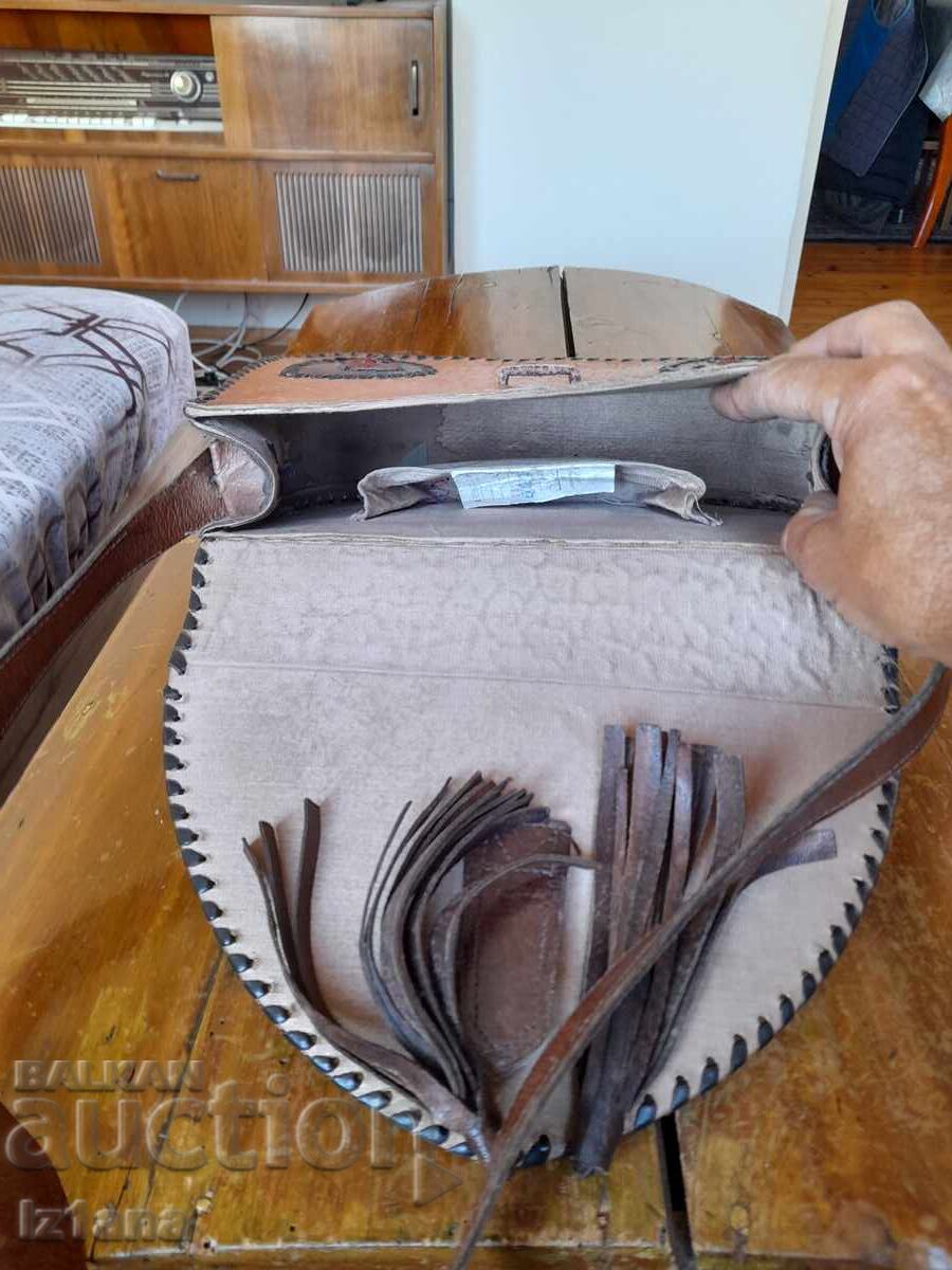 Γυναικεία δερμάτινη τσάντα - 6