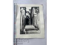 Painting Old Plovdiv, P. Nenov