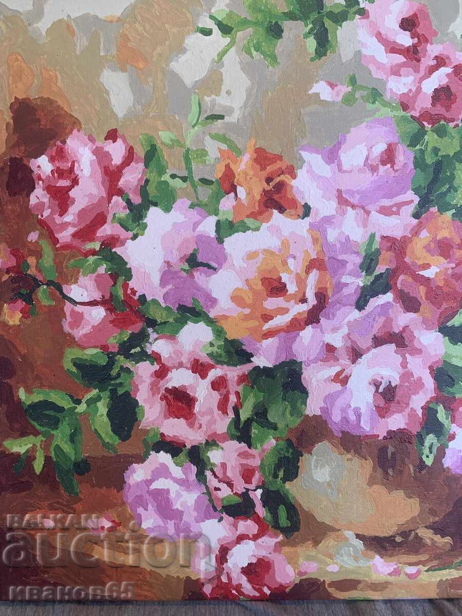 Delivery of still life painting Delivery of still life painting