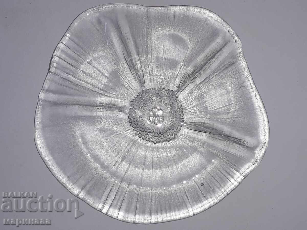 NEW BOWL. FRUIT BOWL. BLOWN GLASS