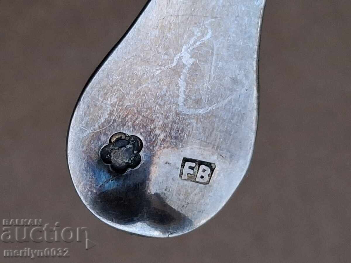 Silver spoons 6 pieces set marking spoon - 5