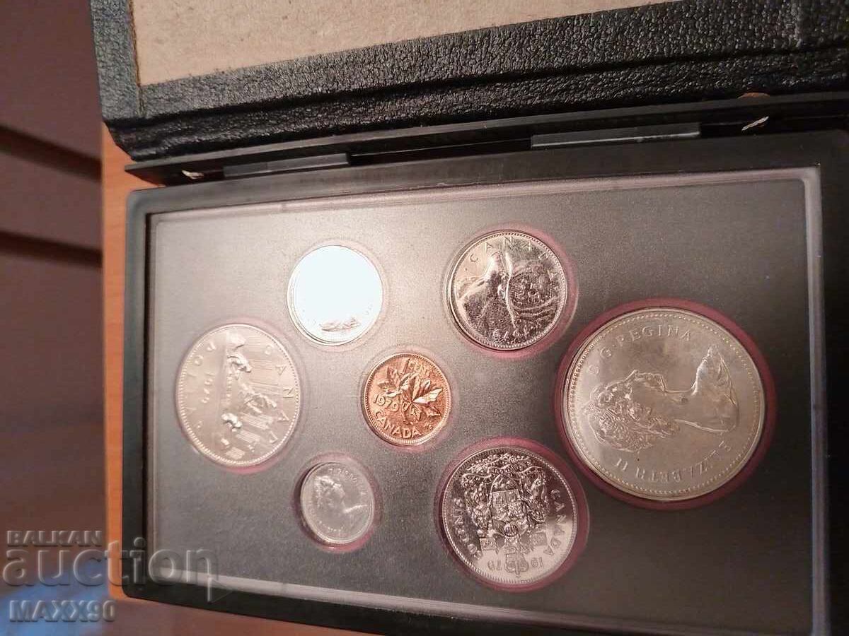 Set of Canadian Coins 1979 UNC - 5