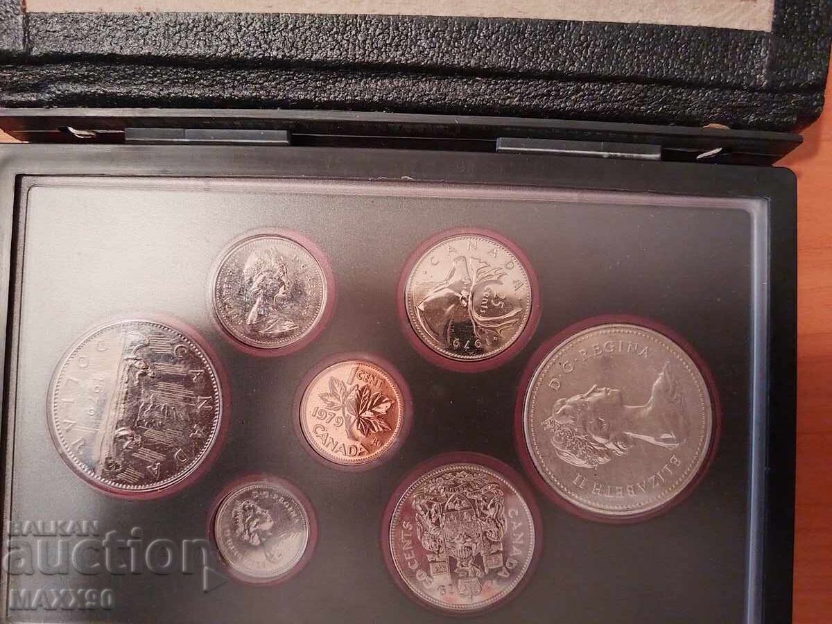 Σετ νομισμάτων Καναδά 1979 UNC