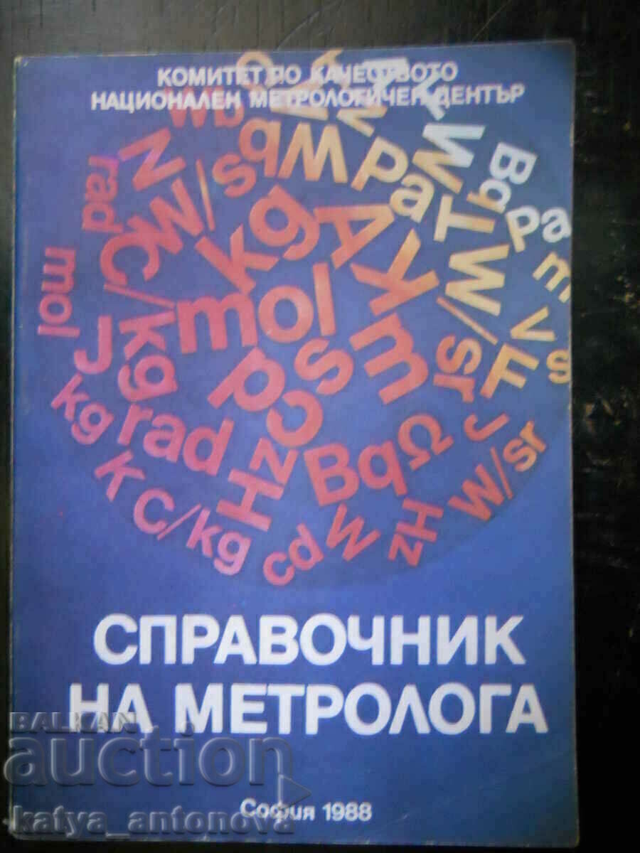 "The Metrologist's Handbook" "The Metrologist's Handbook"