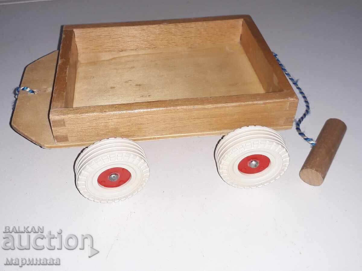 Δημοπρασία ΠΑΙΔΙΚΟ ΚΑΡΟΤΣΙ. ΞΥΛΟ. 60'S