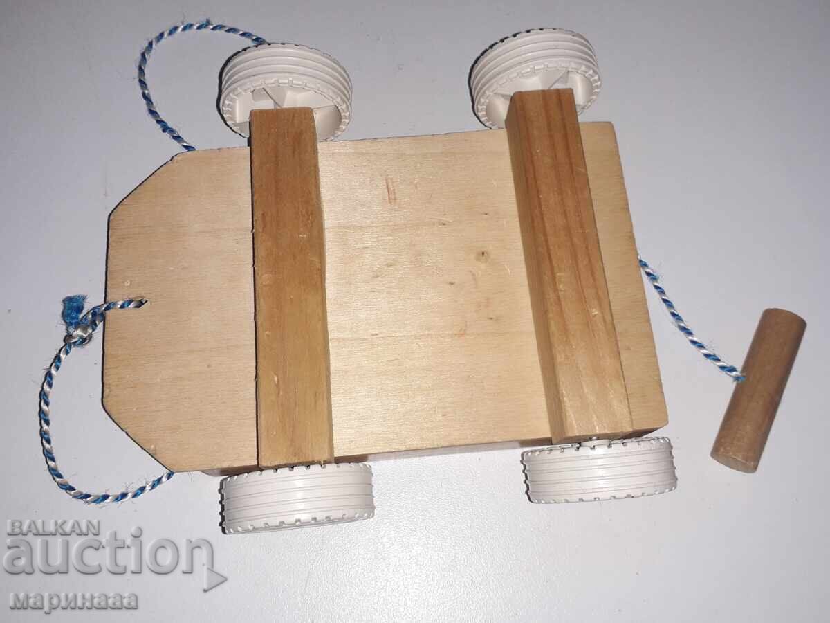 CĂRUCIOR PENTRU COPII. LEMN. ANII '60 - 5
