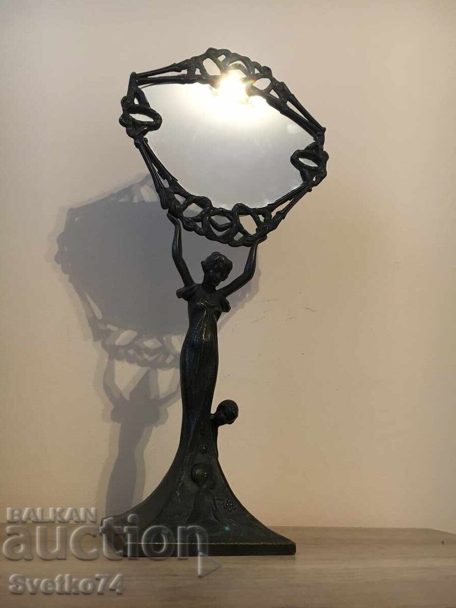 Art Deco massive bronze mirror with price € 112.48 | 219.99 BGN