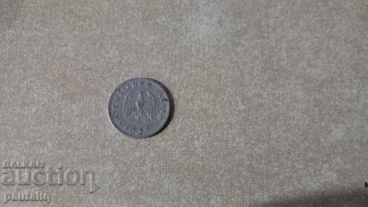 50 ПФЕНИГА 1935 А ГЕРМАНИЯ с цена 4.00 лв. | € 2.05 50 ПФЕНИГА 1935 А ГЕРМАНИЯ с цена 4.00 лв. | € 2.05